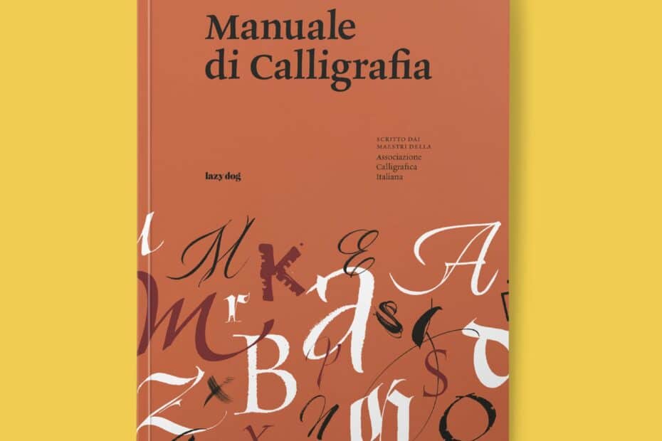 Copertina libro "Manuale di Calligrafia".