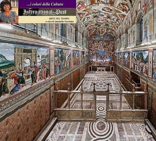 Cappella Sistina, interni affrescati rinascimentali.