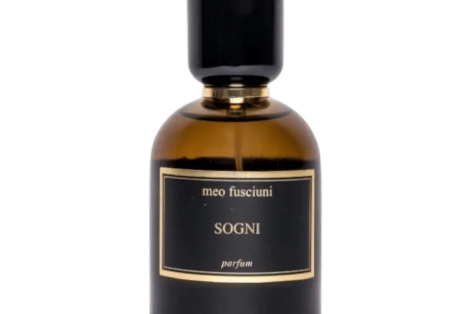 Flacone di profumo "Sogni" Meo Fusciuni.