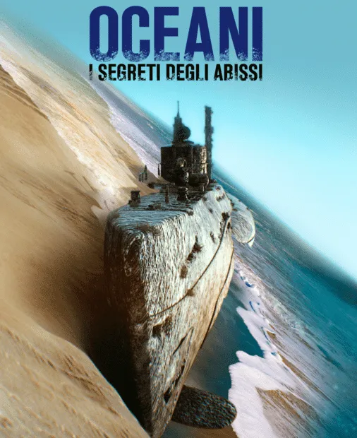 Sottomarino esplora gli abissi, copertina National Geographic.