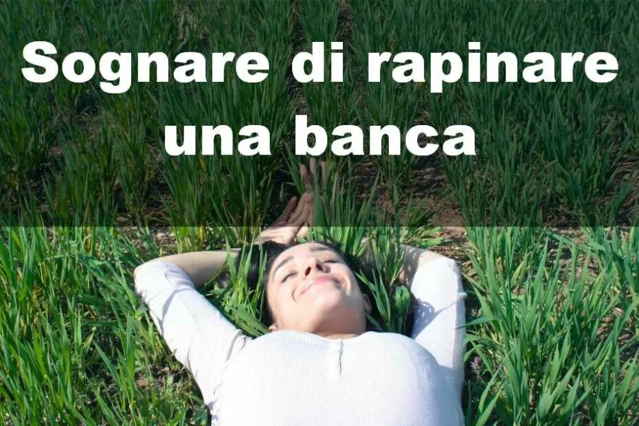 Donna distesa sull'erba sognante.